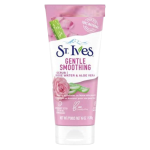 St. Ives Gentle Smoothing Rose Water and Aloe Vera Face Scrub