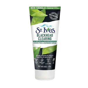 St. Ives Blackhead Clearing Face Scrub, Green Tea 170g