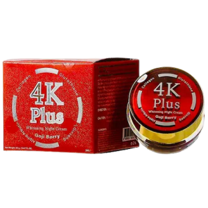 4K Plus 5x Whitening Night Cream (Red) 20g