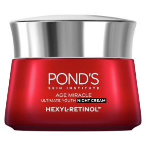 Pond'S Age Miracle Ultimate Youth Night Cream Hexyl-Retinol 45 G. Made in Thailand