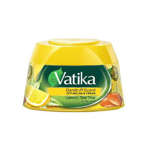 Vatika Styling Hair Cream Dandruff Guard Lemon Tea Tree & Almond 140ml