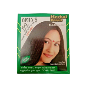 Amin's Herbal Black Henna Indian Hair Dye