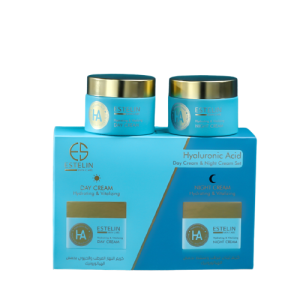 Estelin Hyaluronic Acid Day & Night Cream Set - NET WT: 50g