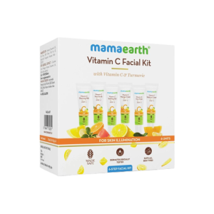 Mamaearth Vitamin C Facial Kit with Vitamin C & Turmeric