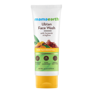Mamaearth Ubtan Face Wash for Tan Removal 100 ml