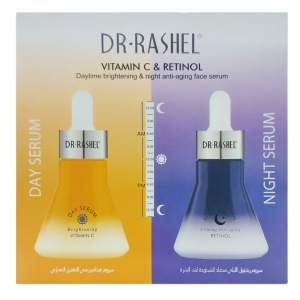Dr.Rashel Vitamin C & Retinol Daytime Brightening & Night Anti-Aging Face Serum Dr. Rashel