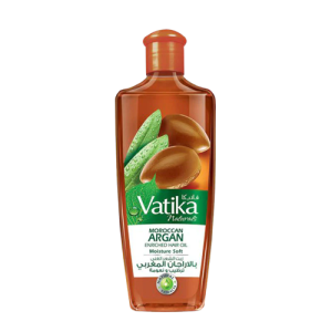 Vatika Enriched Hair Oil With Moroccan Argan 200ml