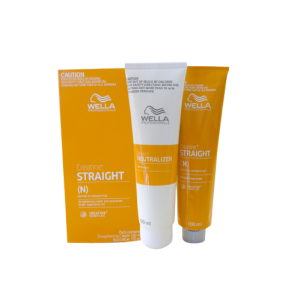 Wella Straight Hair Straightening Cream 100ml & Neutralizing Emulsion 100ml