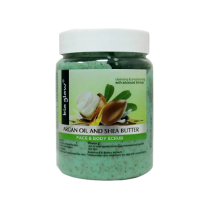 Bio Glow Argan Oil And Shea Butter Face & Body Scrub - 500Ml