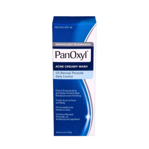 PanOxyl Benzoyl Peroxide Cream 4% Daily Cleaning Wash 85g