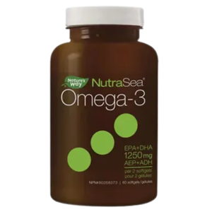Natures Way NutraSea Omega-3 Liquid Gels 60 Softgels