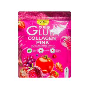 Manee Gluta Collagen Pink – 30 Pieces | Skin Brightening & Anti-Aging Supplement | Thailand